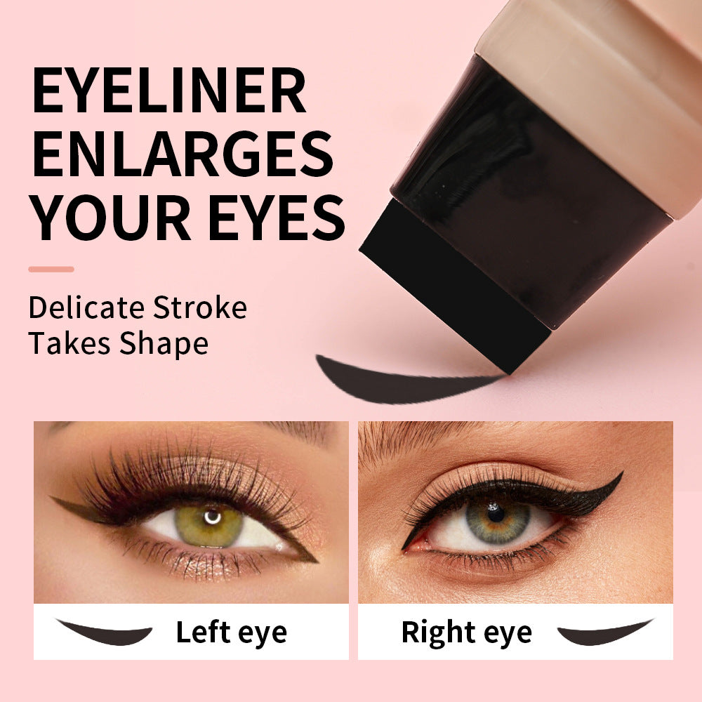 SHEDOES Stamp Eyeliner Pen – Waterproof Seal Liner, Black & Brown, 2ML
