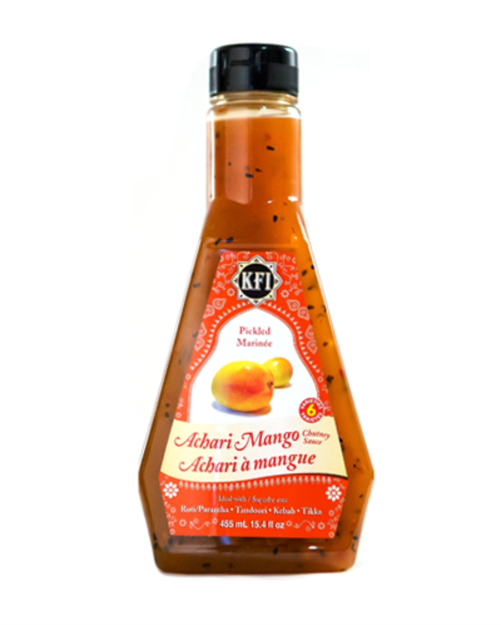 KFI Pickled Achari Mango Chutney Sauce 455ml