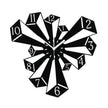 Acrylic Modern and simple silent Decor wall clock