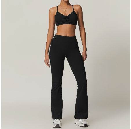 2pcs Yoga Outfit set Sport Fitness Workout Gym wear for women