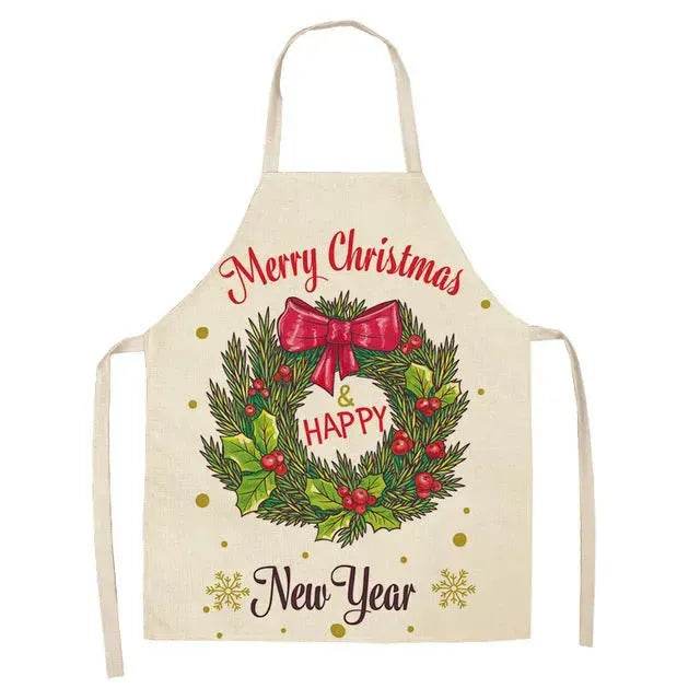 Personalized Christmas Aprons gifts idea for chefs bakers