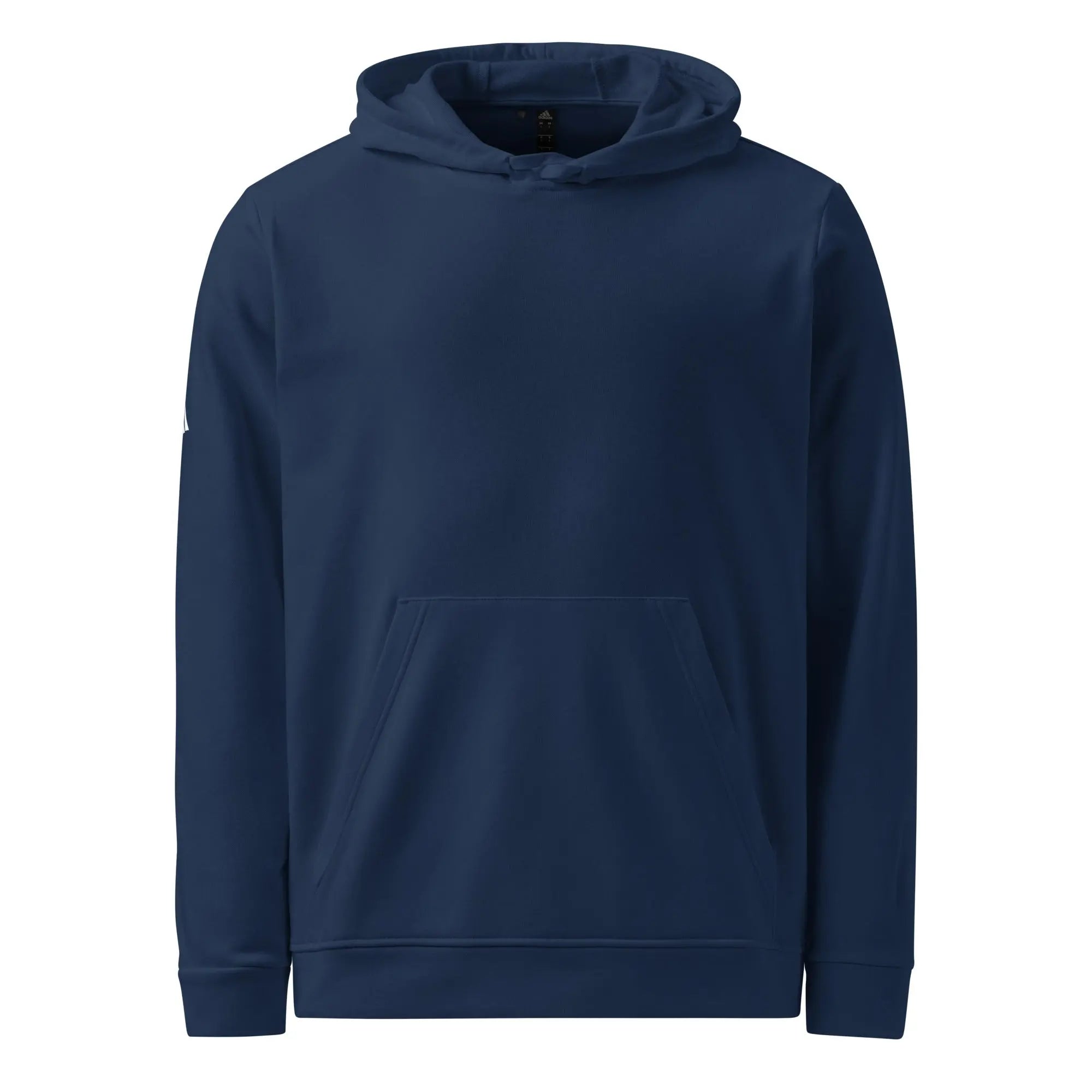 adidas fleece hoodie - glitchy smiley face