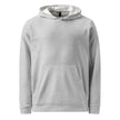 adidas fleece hoodie - glitchy smiley face