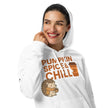 adidas fleece hoodie (orange)
