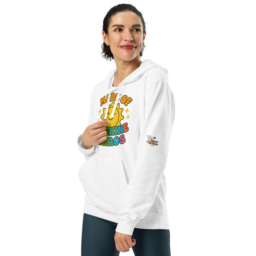 adidas fleece hoodie (Sunshine Edition 😊💕)