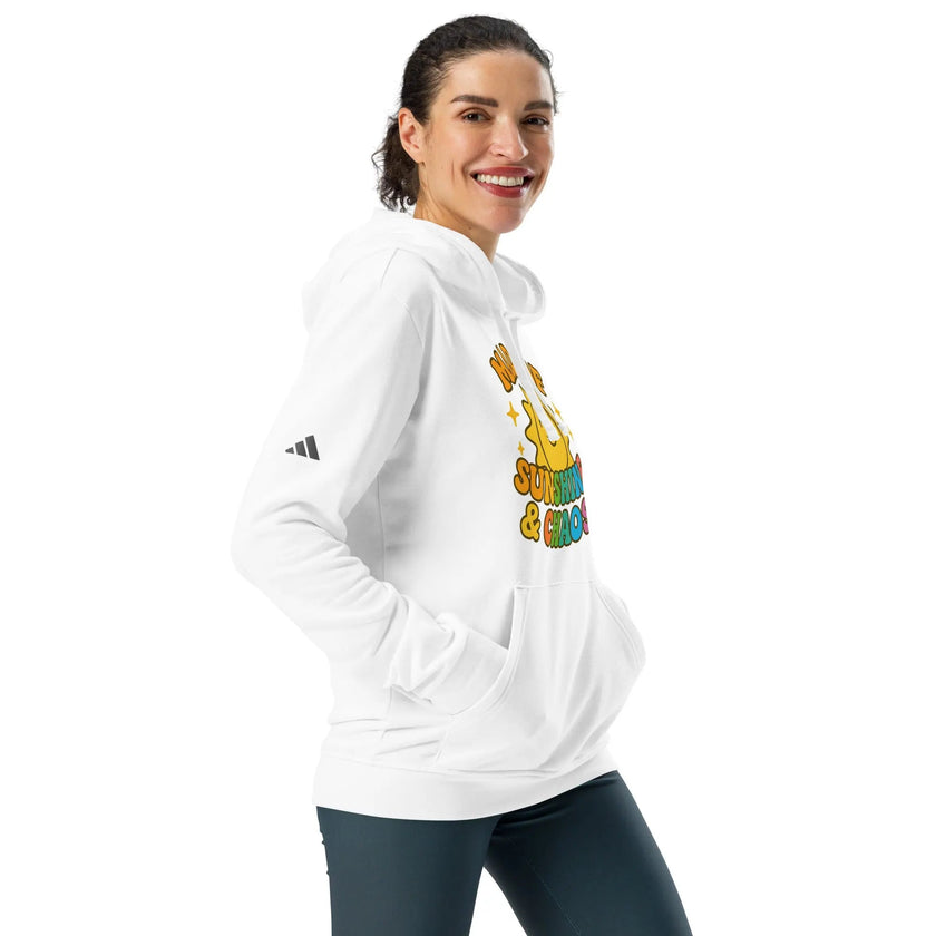 adidas fleece hoodie (Sunshine Edition 😊💕)