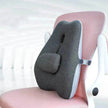 Adjustable Memory Foam Back Cushion & Waist Pillow Set – Japanese Style Lumbar Support for Office Chair & Sofa
