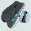 Adjustable Memory Foam Back Cushion & Waist Pillow Set – Japanese Style Lumbar Support for Office Chair & Sofa