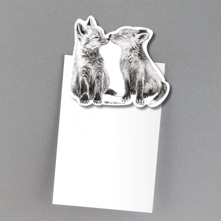 Adorable Foxes Magnet
