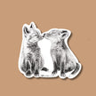 Adorable Foxes Magnet