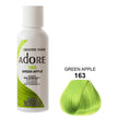 ADORE SEMI-PERMANENT HAIR COLOR - 163 GREEN APPLE 4OZ