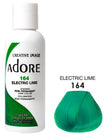 ADORE SEMI-PERMANENT HAIR COLOR - 164 ELECTRIC LIME 4OZ
