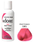 ADORE SEMI-PERMANENT HAIR COLOR - 191 FRUIT PUNCH 4OZ