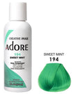 ADORE SEMI-PERMANENT HAIR COLOR - 194 SWEET MINT 4OZ