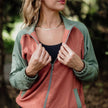 Adult Unisex Bamboo Fleece Bomber Jacket | Rose