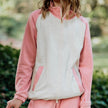 Adult Unisex Bamboo Fleece Bomber Jacket | Rose