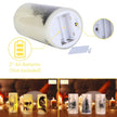 3 Pack Halloween Flameless Candle Lamp With Timer Setting Battery Operated Warm Orange Light Candles For Halloween Party Decoration