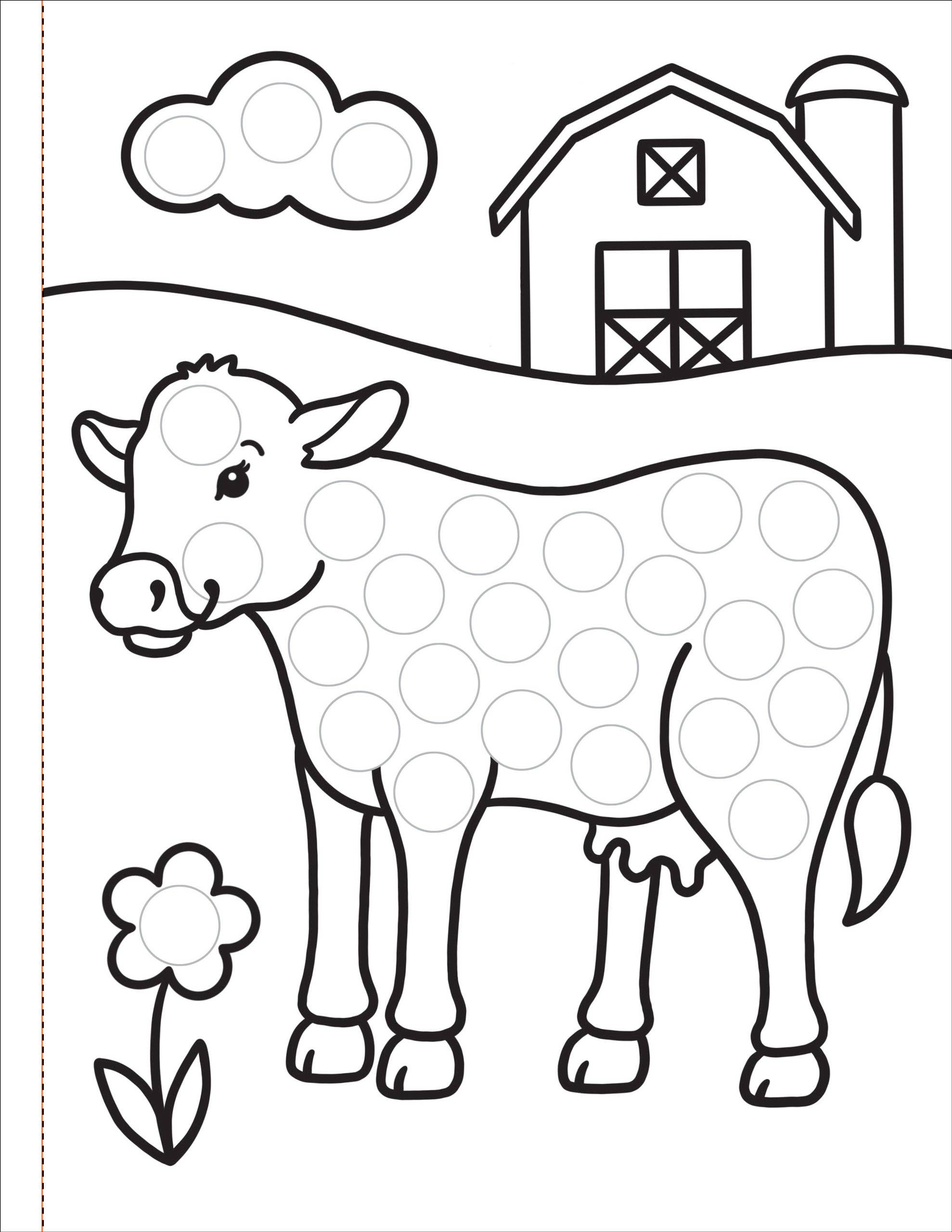 Peter Pauper Press - My First Dot Markers Coloring Book! Animals