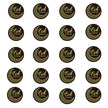Sticker Letter EID Sticker Candy Seal Eid Mubarak Ramadan Decoration stickers