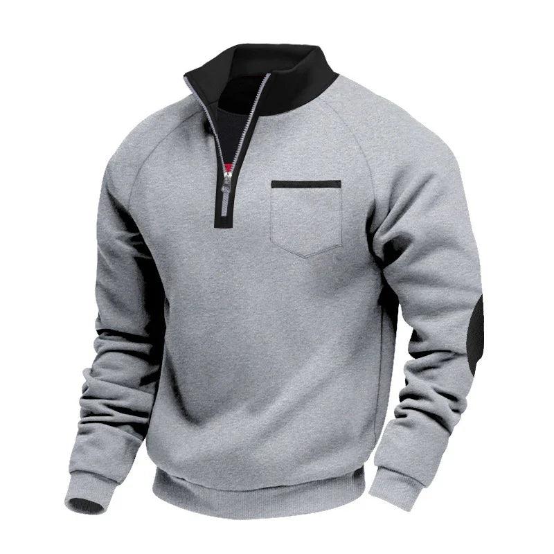 Mens Casual Hoodies – Thick Loose Pullover Sweatshirt for Teens
