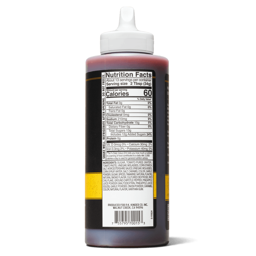 Kinder's Gold Label Chipotle Pineapple BBQ Sauce