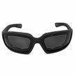 Cycling Sunglasses Chopper Outdoor Sports Glasses For Men Wrap Around UV400 Protection For Fishing Driving Glasses Windproof Gray Lens