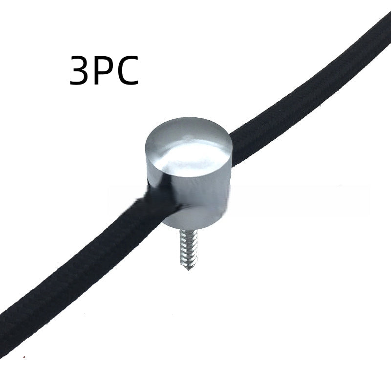 Metal Aluminum Wire Clamp Power Cord Holder – Cable Management Tool