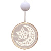 Acrylic Moon Castle Eid Al Fitr Ramadan Hanging Lamp Battery