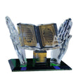 Hand Holding Book Exotic Gift Arabic Architecture Car Crystal Ornaments