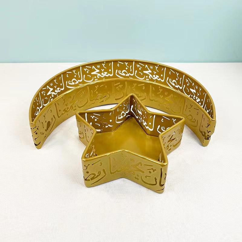 Metal Art Tray Decoration Crafts Home