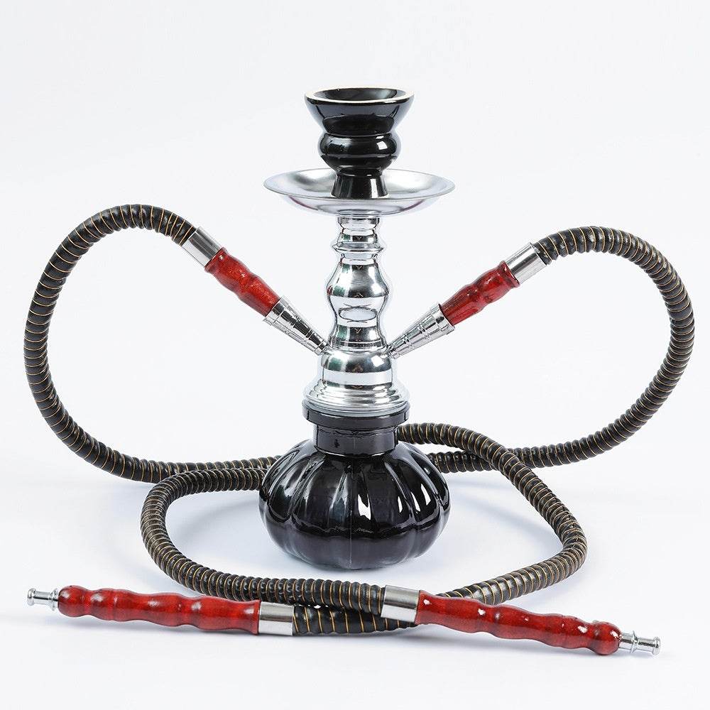 Small Size Iron Single And Double Pipe Hookah Suit