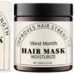 Shea Butter & Coconut Oil Hair Mask – Moisturising Repair Treatment with Mango Butter, Jasmine & Banana
