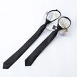 Men's Zip Tie Necktie – Polyester Arrow Bow Tie for Business & Formal Wear | Canada & USA