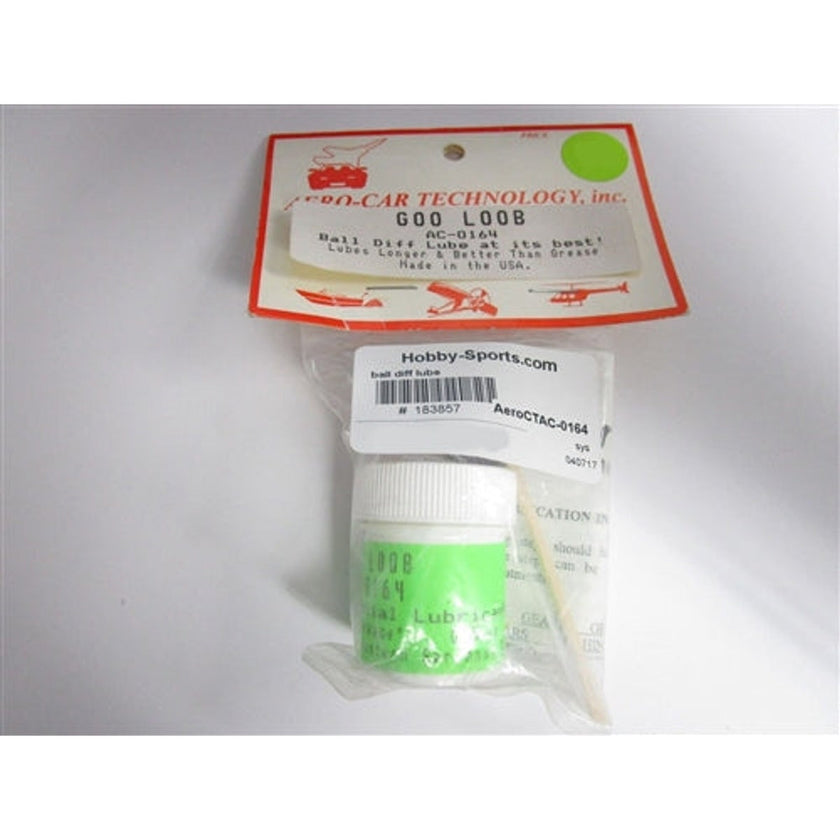 Aero-Car AC-0164 Goo Loob Ball Diff Lube 0.5 oz NIB