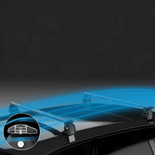 AetherBars AO Bare/Naked Roof Racks (Locks, T-Slot & 330 lbs)