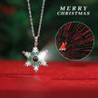 Snowflakes Christmas Necklace gift for women