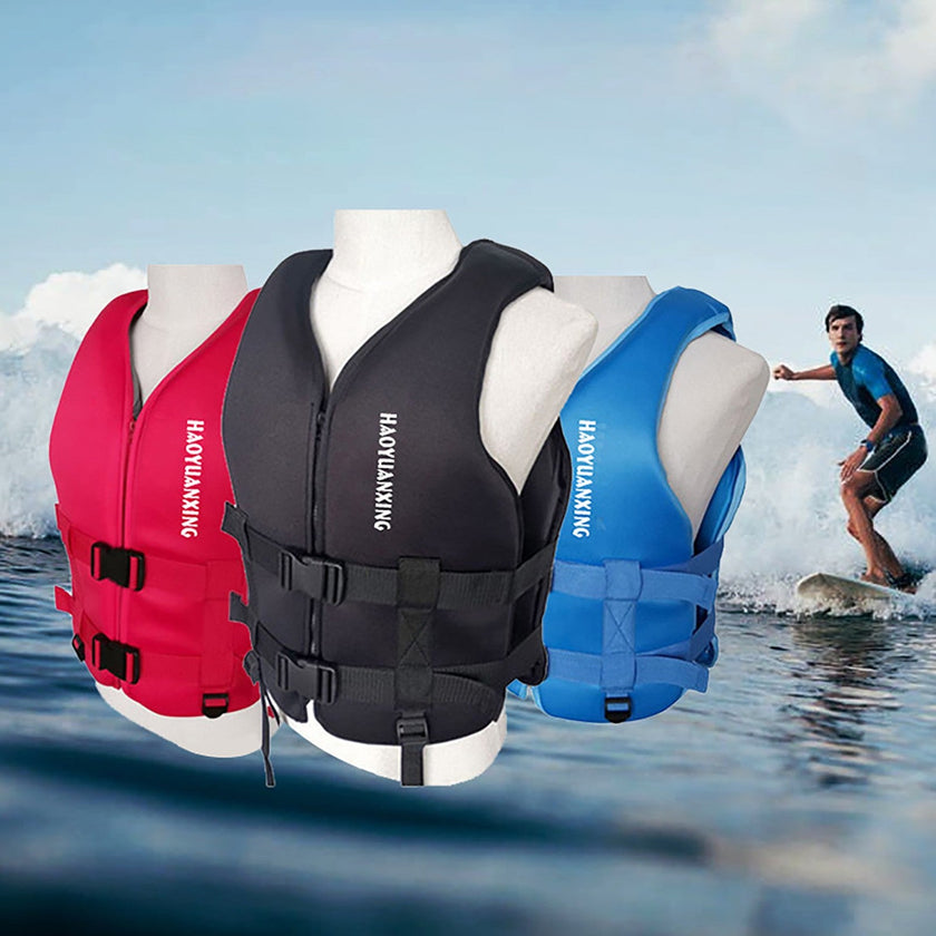 High Buoyancy Neoprene Life Jacket | Vest Aid Water Rescue Swimsuit Canada