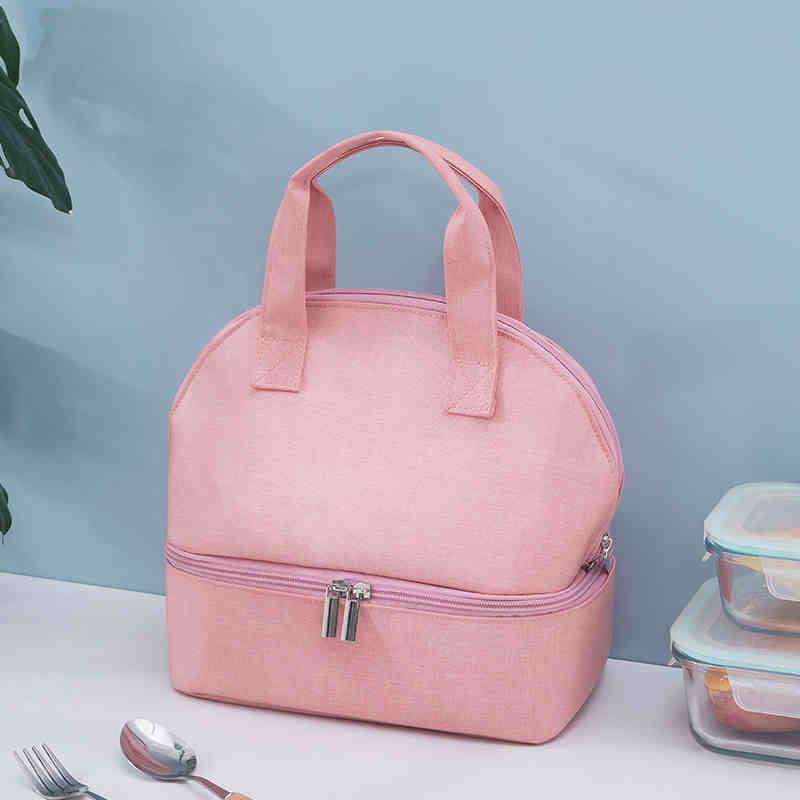Women's Insulated Work Lunch Bag, Fashion Portable