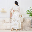 Bronzing Arabian Tourist Dress