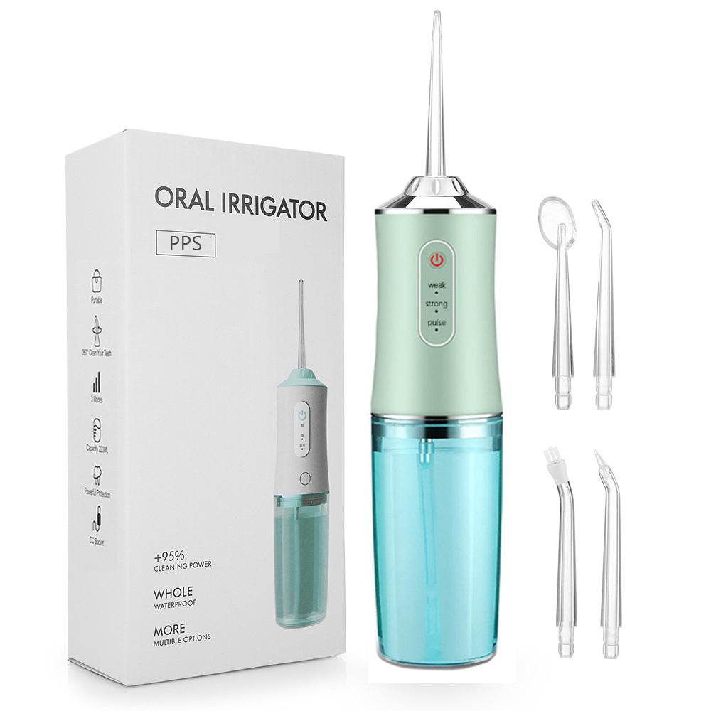 Cordless Dental Electric Flosser High Speed water Spray Oral Irrigator