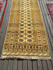 Afghan Bokhara Runner Rug | 3' 5