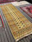 Afghan Bokhara Runner Rug | 3' 5