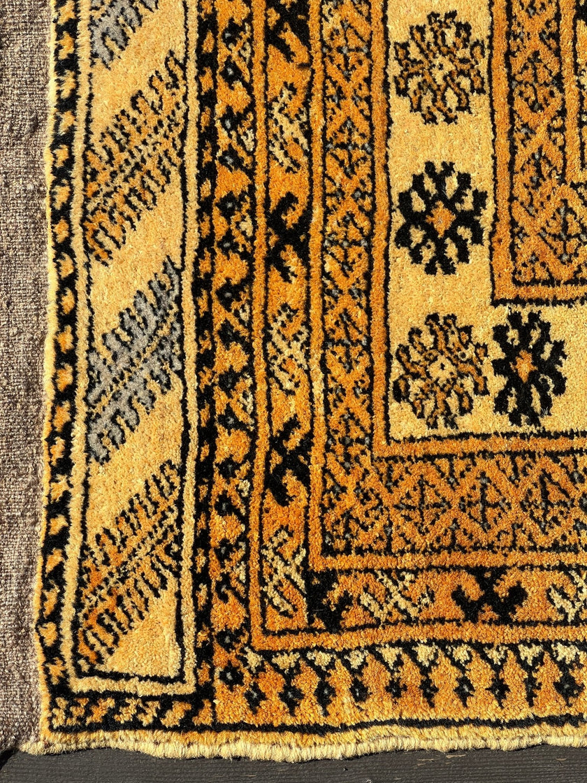 Afghan Bokhara Runner Rug | 3' 5