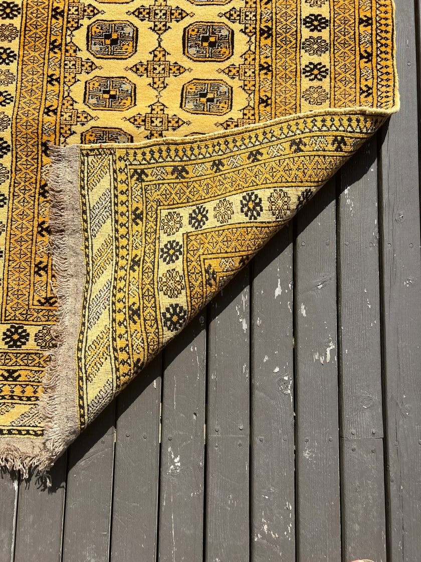 Afghan Bokhara Runner Rug | 3' 5