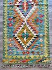 Afghan Chobi Kilim Runner | 2' 6