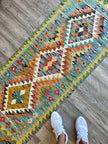 Afghan Chobi Kilim Runner | 2' 6