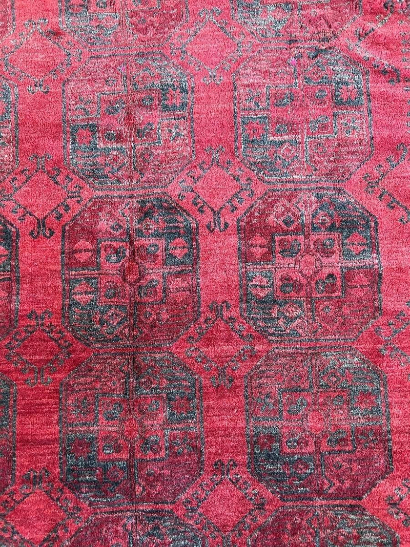 Afghan Turkmen Rug | 7' 1