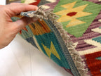 Afghan Maimana Kilim Rug | 1' 11