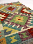 Afghan Maimana Kilim Rug | 1' 11