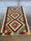 Afghan Maimana Kilim Rug | 2' 1
